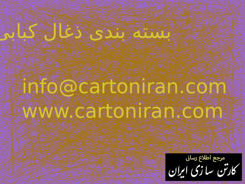 بسته بندی ذغال کبابی